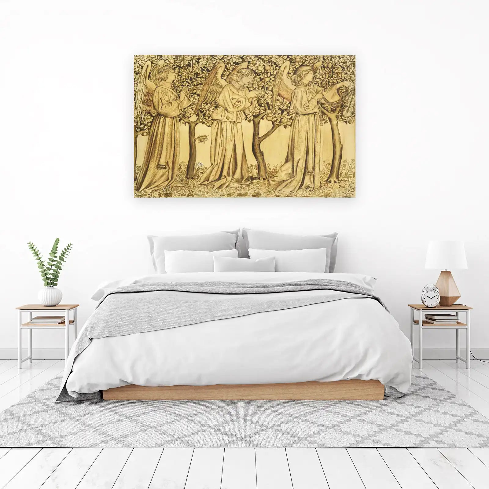 Angelic Tree Garden Fine Art Wall Art