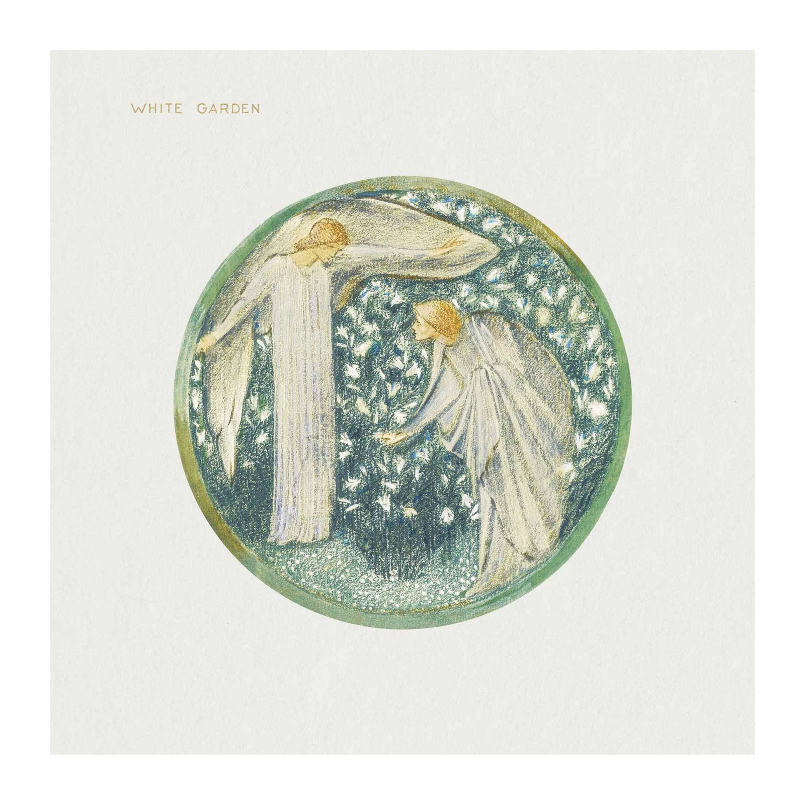 Enchanting Angelic Garden Art Wall Art