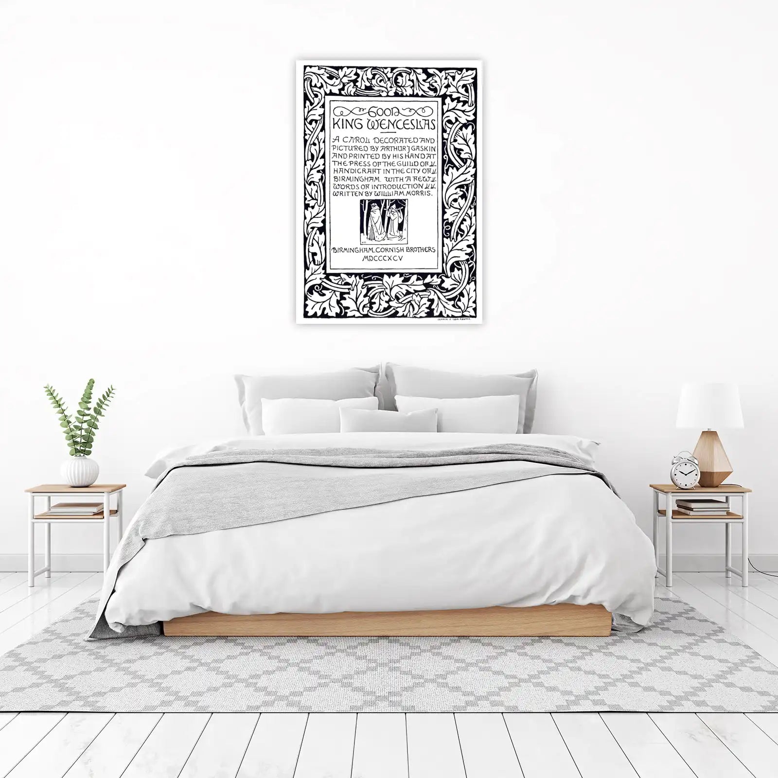 Good King Wenceslas Art Nouveau Wall Art