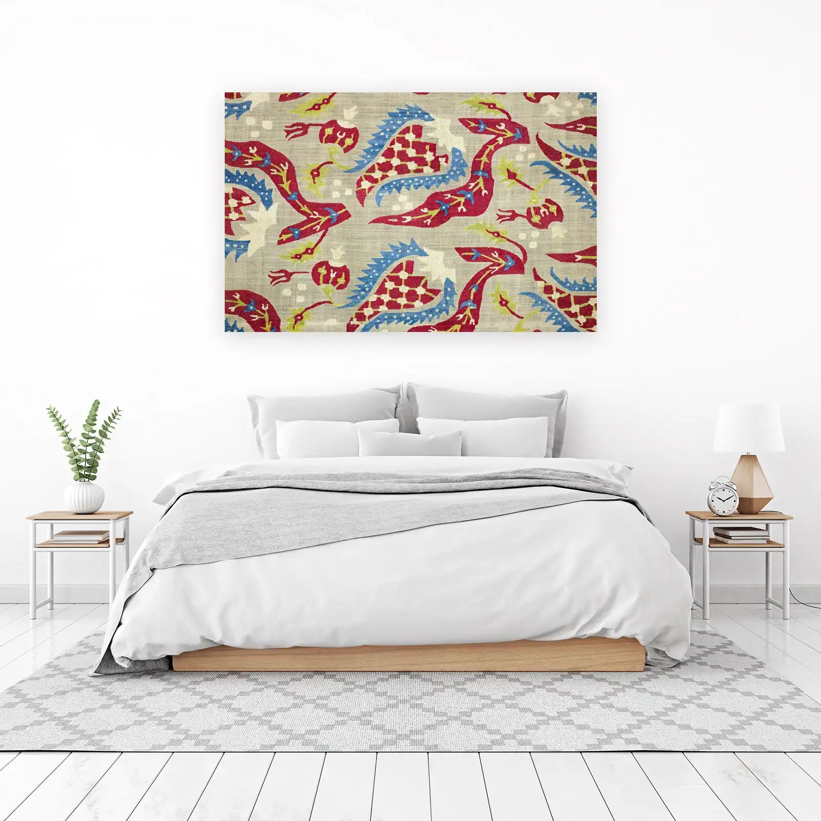 Antique Persian Dragon Wall Art