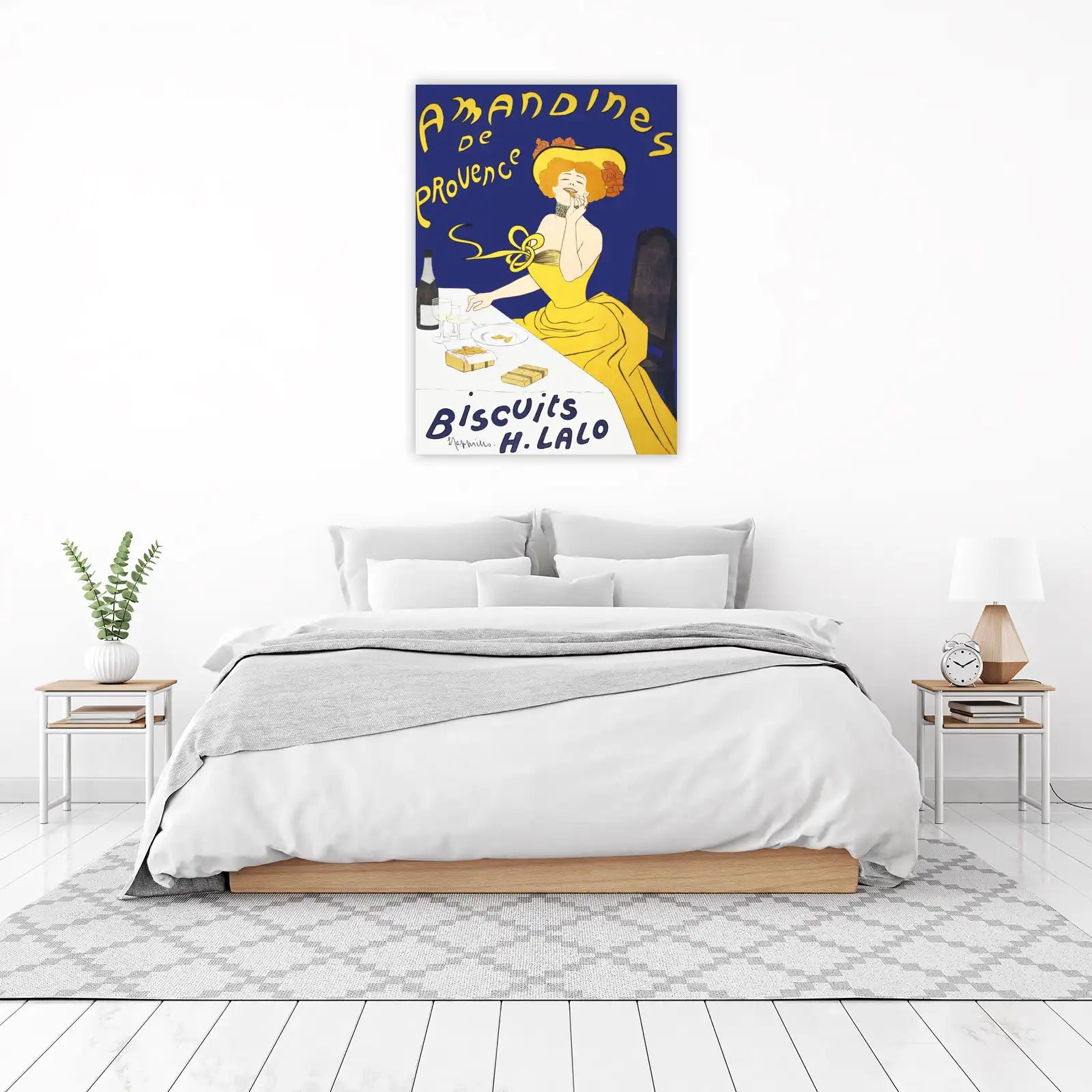 Vintage Amandines Biscuits Wall Art