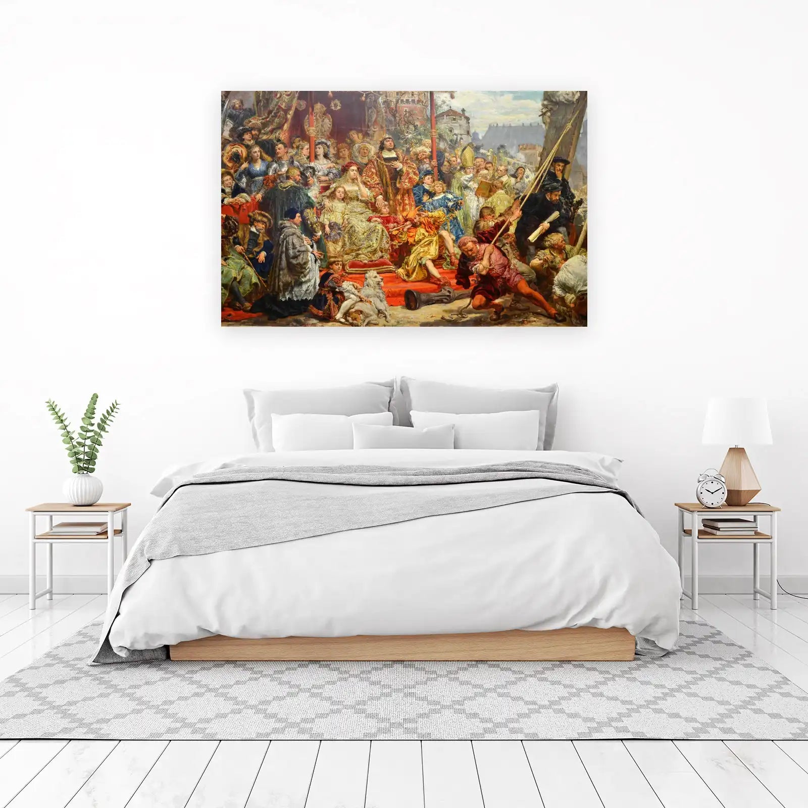 Royal Court Historical Scene Wall Art