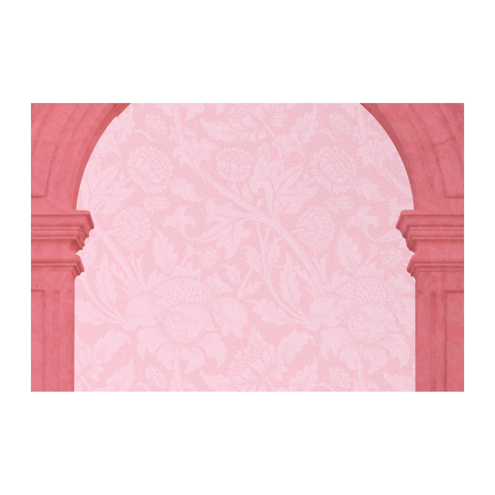 Blush Floral Archway Wall Art