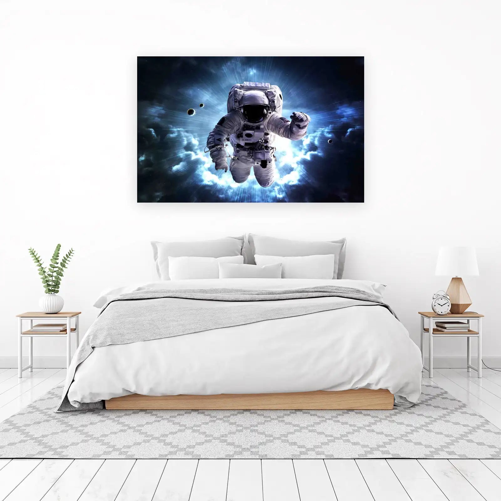 Astronaut Space Exploration Wall Art