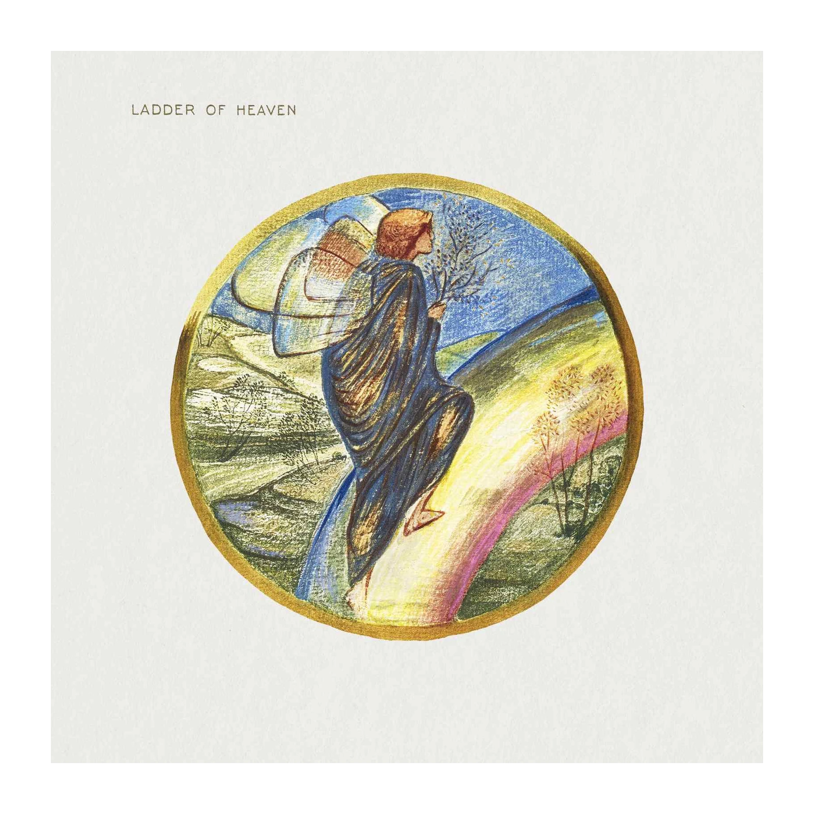 Ladder of Heaven Angelic Landscape Wall Art