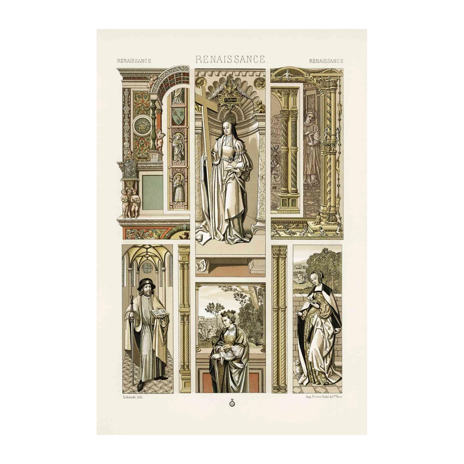 Renaissance Figures Religious Art Wall Art