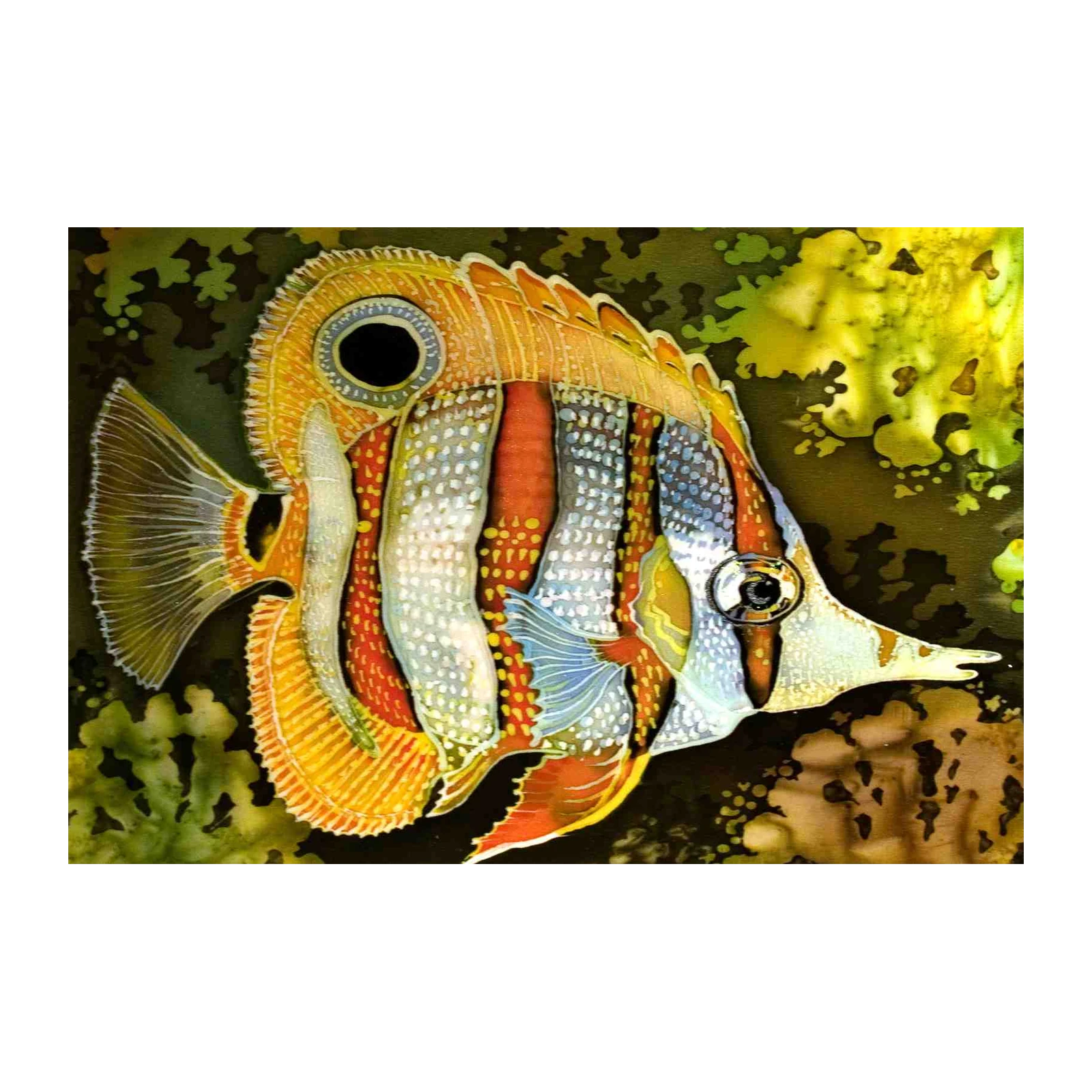 Vibrant Tropical Fish Wall Art