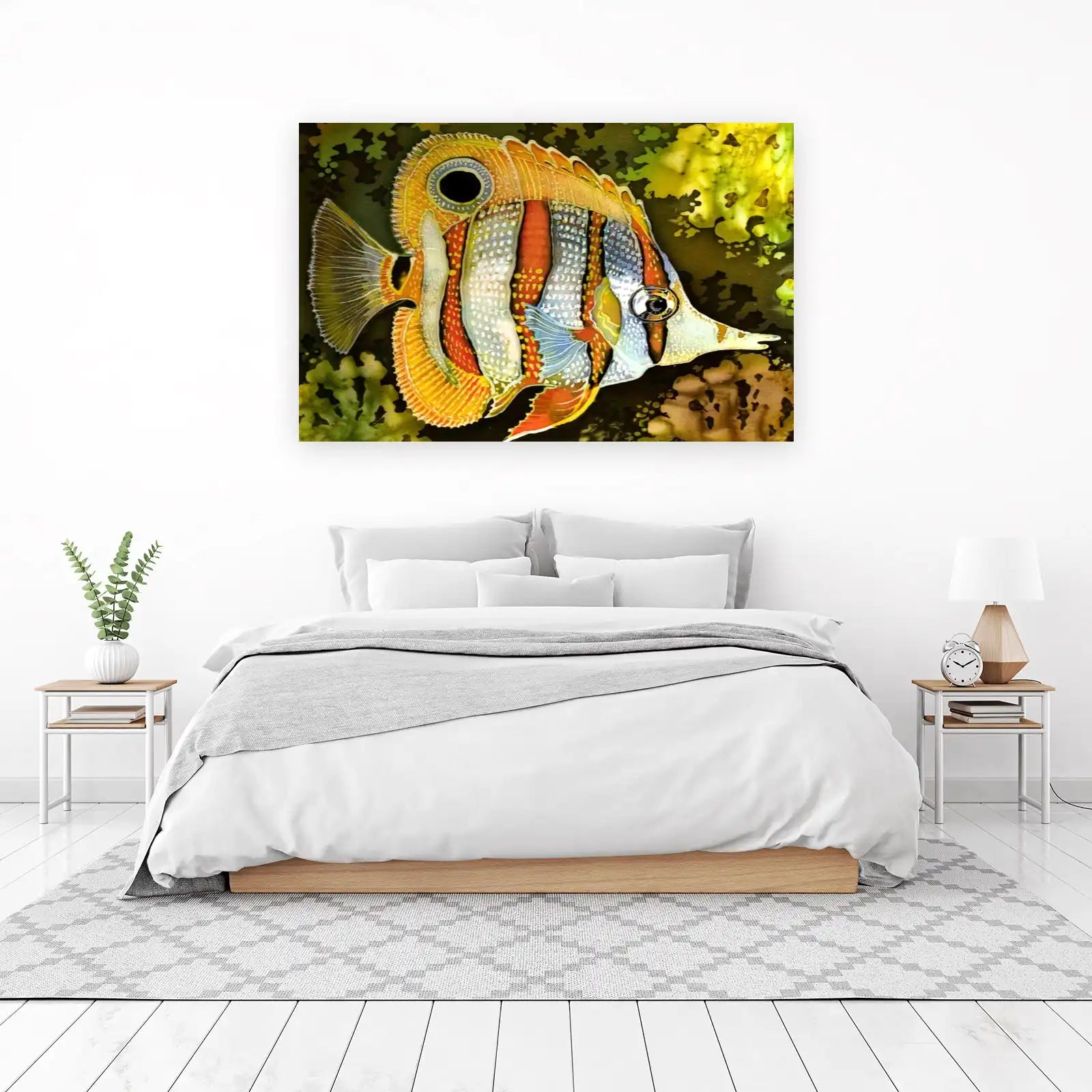 Vibrant Tropical Fish Wall Art