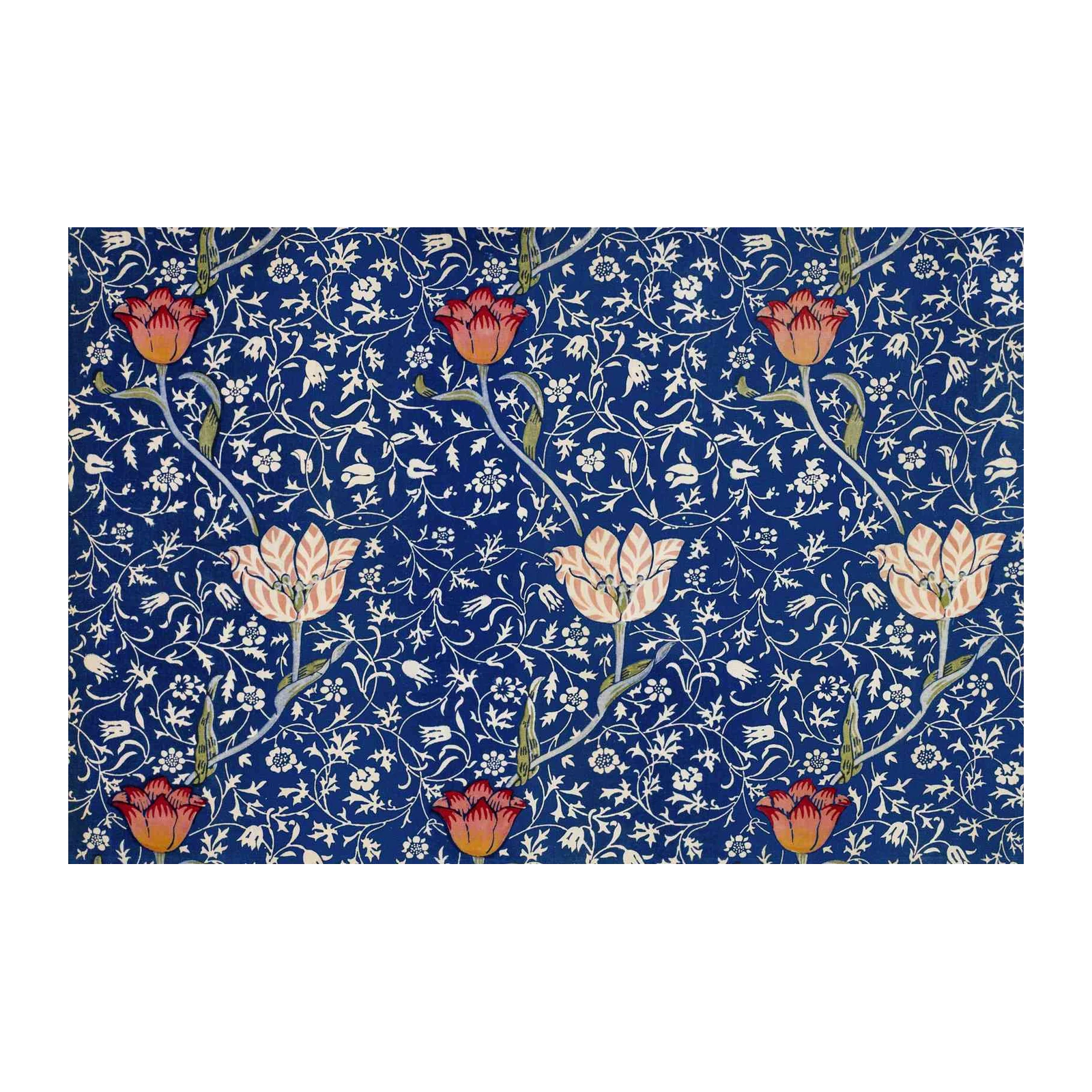 Art Nouveau Floral Tulip Wall Art