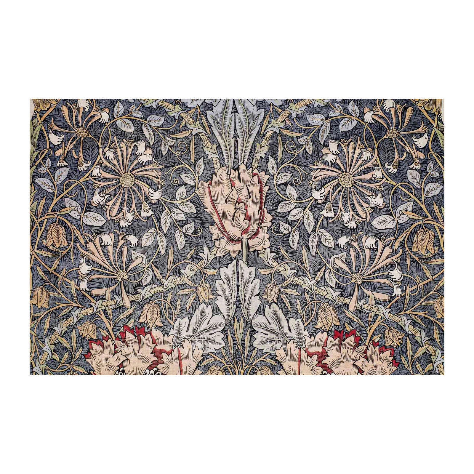 Art Nouveau Floral Vines Wall Art