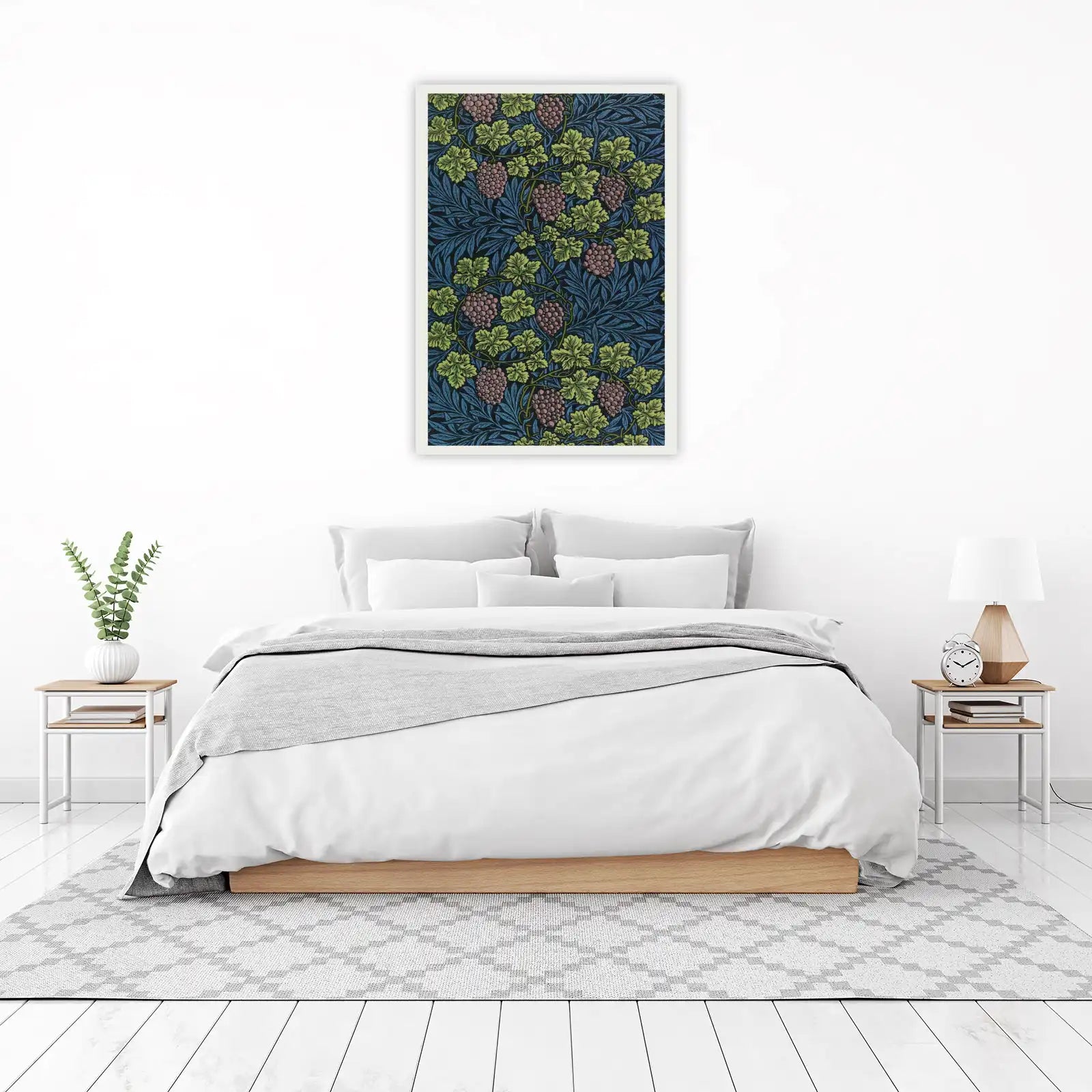 Victorian Grapevine Floral Art Wall Art