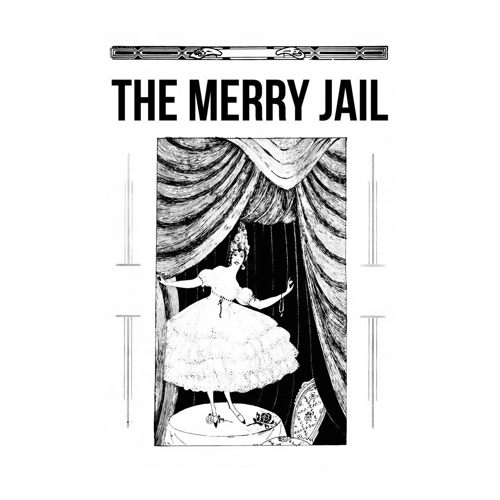 Vintage Ballerina "The Merry Jail" Wall Art