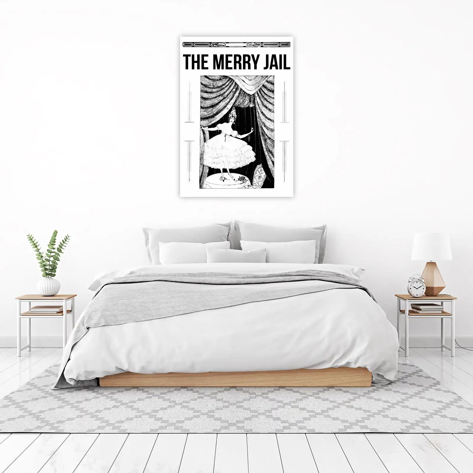 Vintage Ballerina "The Merry Jail" Wall Art