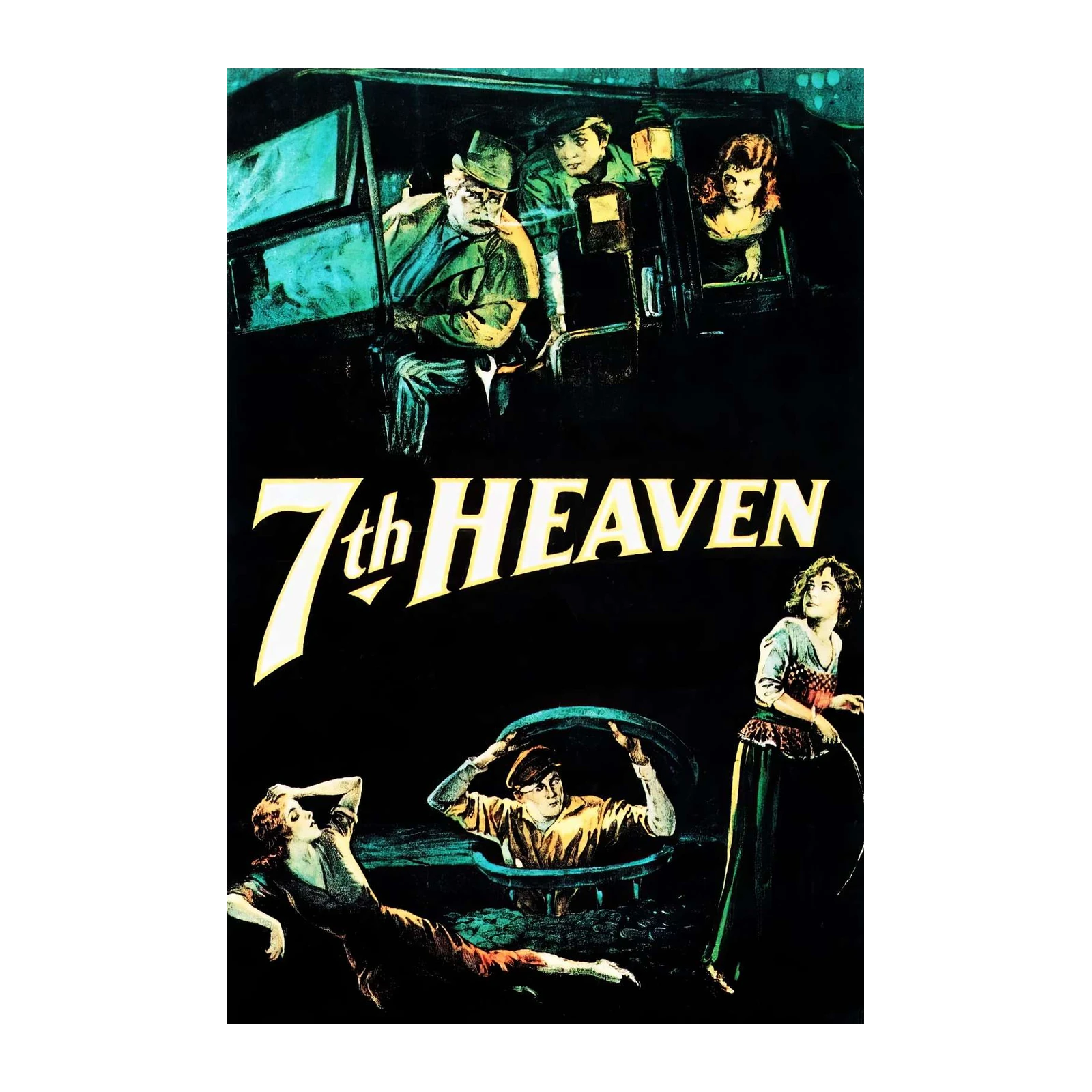 Classic 7th Heaven Film Poster Wall Art