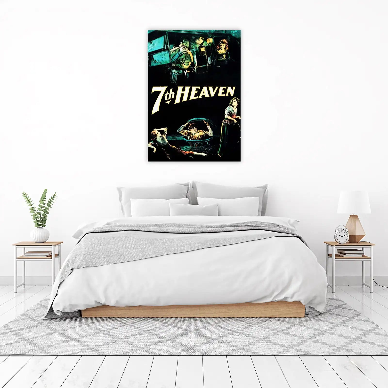Classic 7th Heaven Film Poster Wall Art