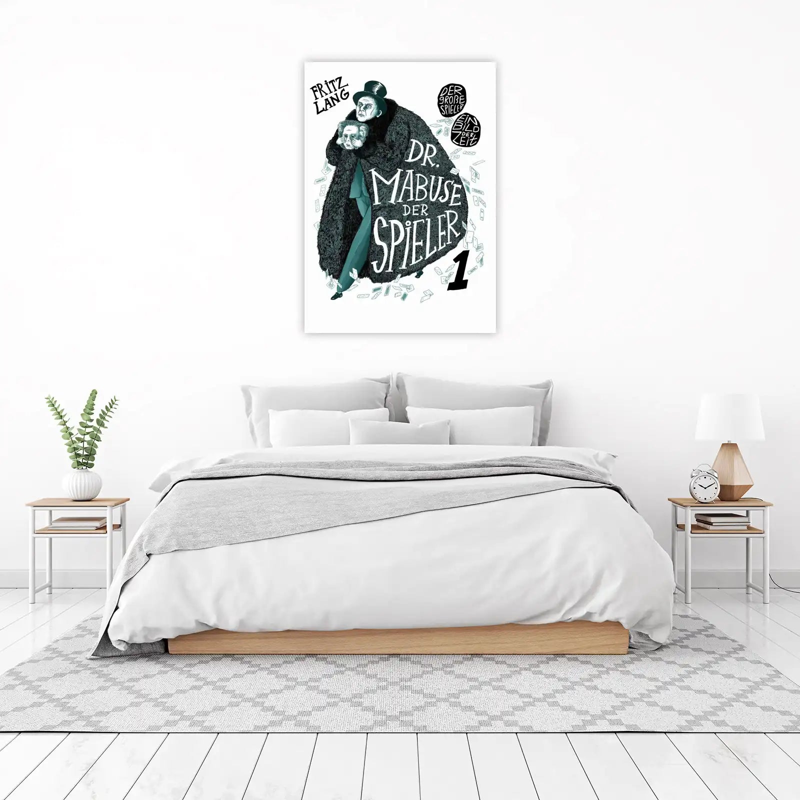 Fritz Lang Dr. Mabuse Bold Poster Wall Art
