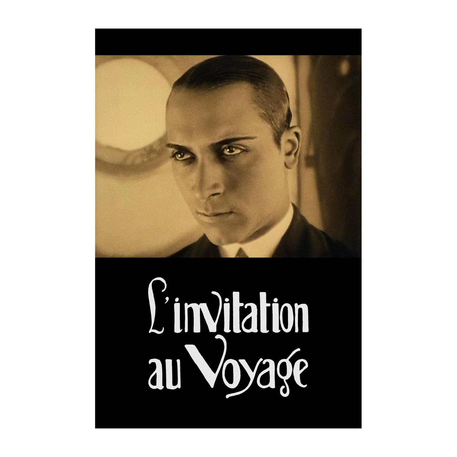 Vintage Portrait L'Invitation au Voyage Wall Art