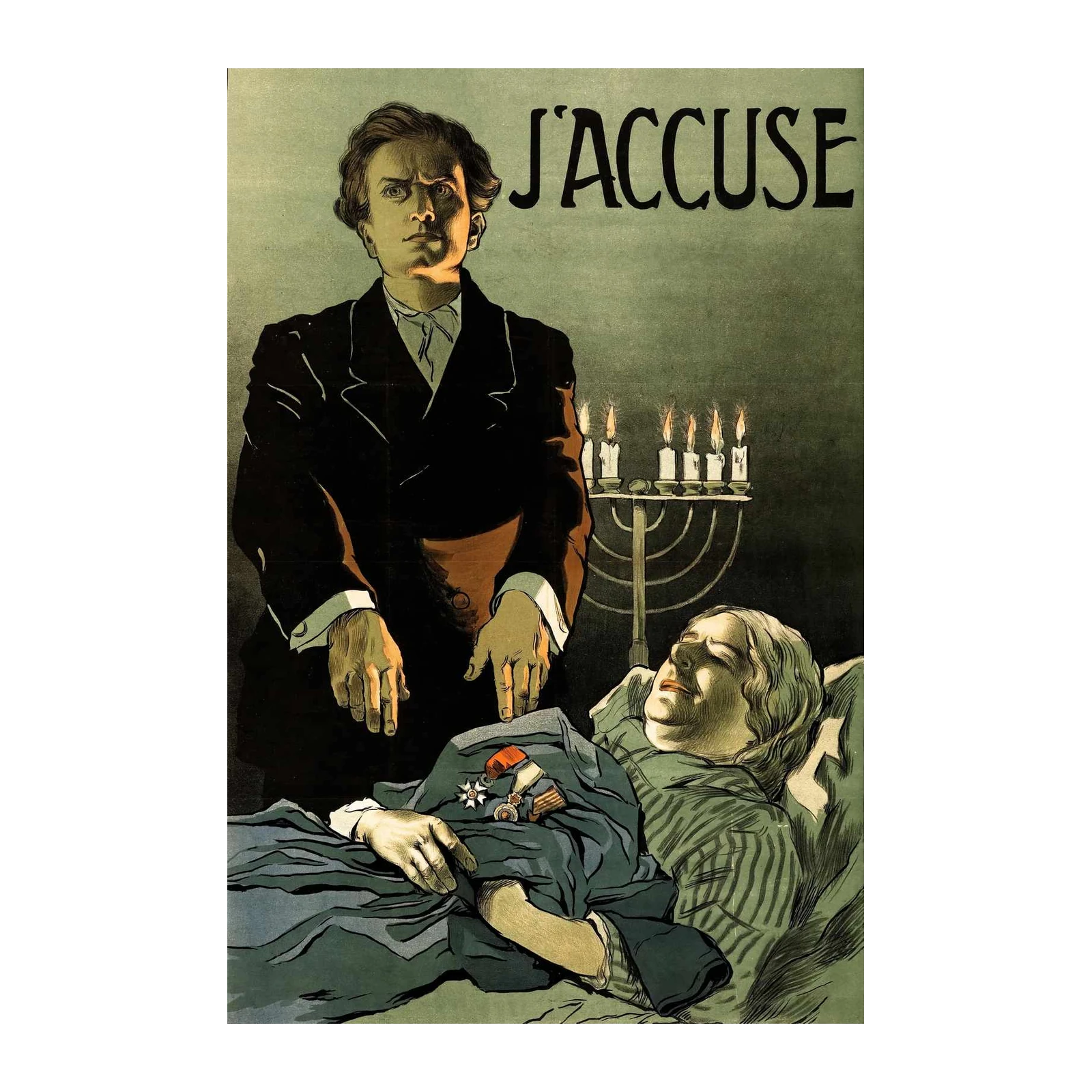 J'Accuse Statement Historical Wall Art