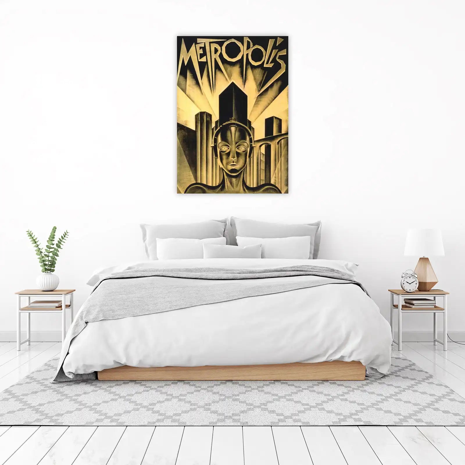 Metropolis Robot Art Deco Wall Art