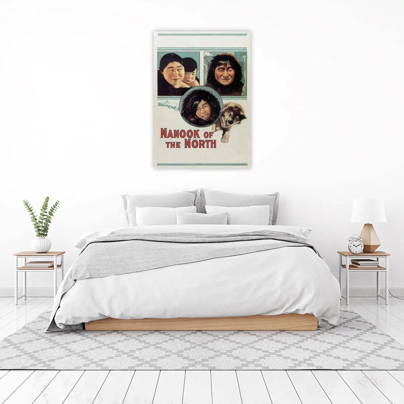 Nanook of the North Vintage Poster Wall Art
