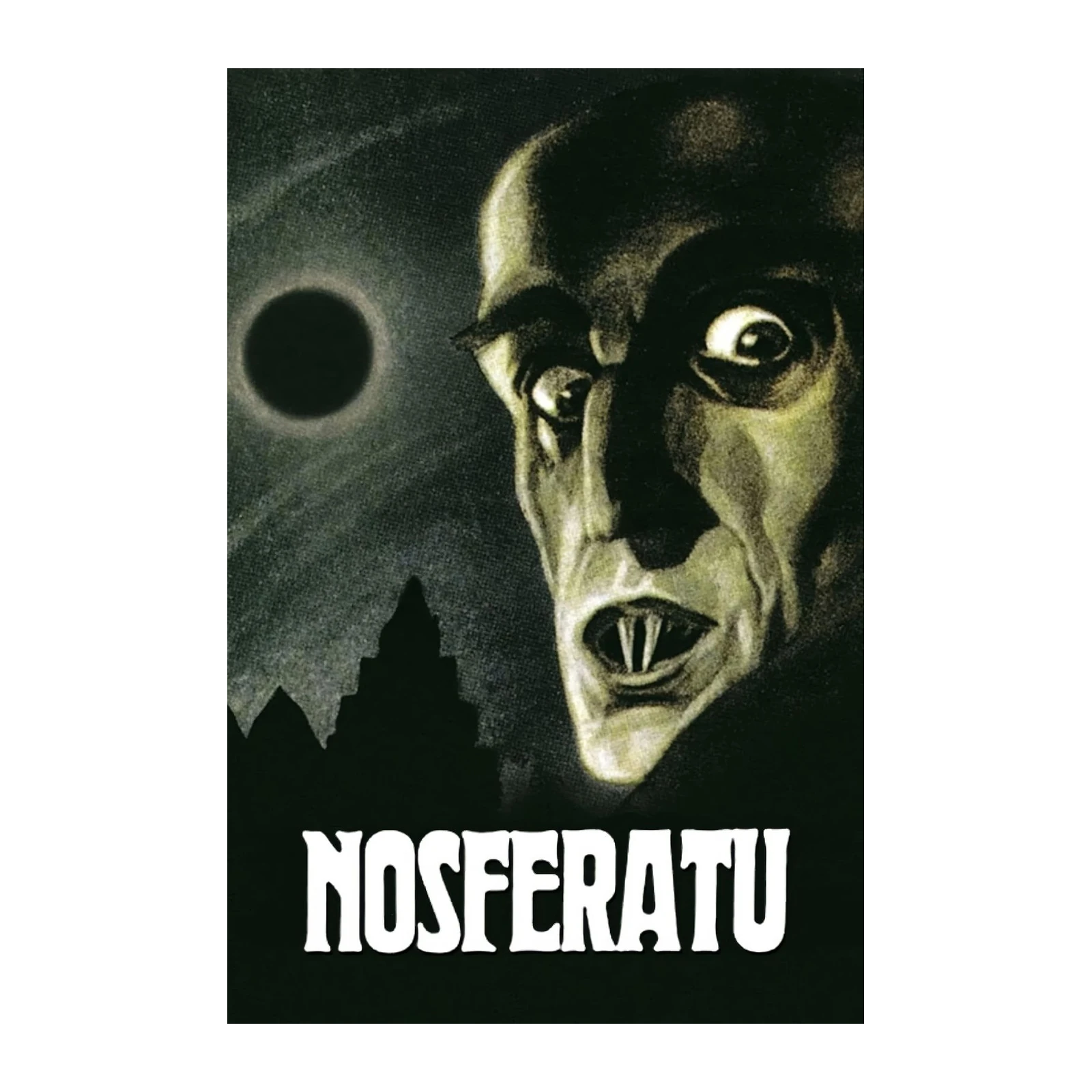 Nosferatu Vintage Horror Movie Poster Wall Art