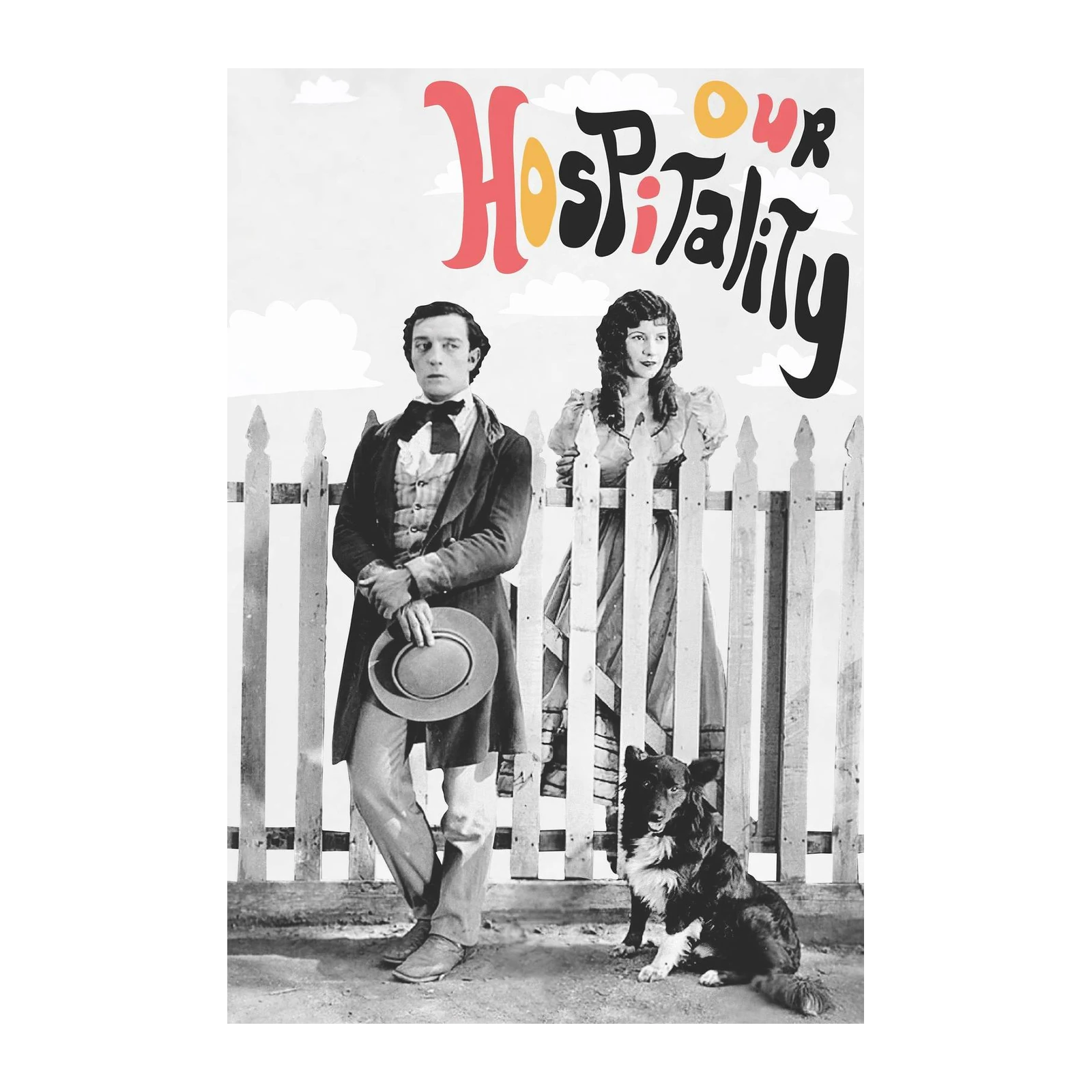 Vintage Buster Keaton "Our Hospitality" Wall Art
