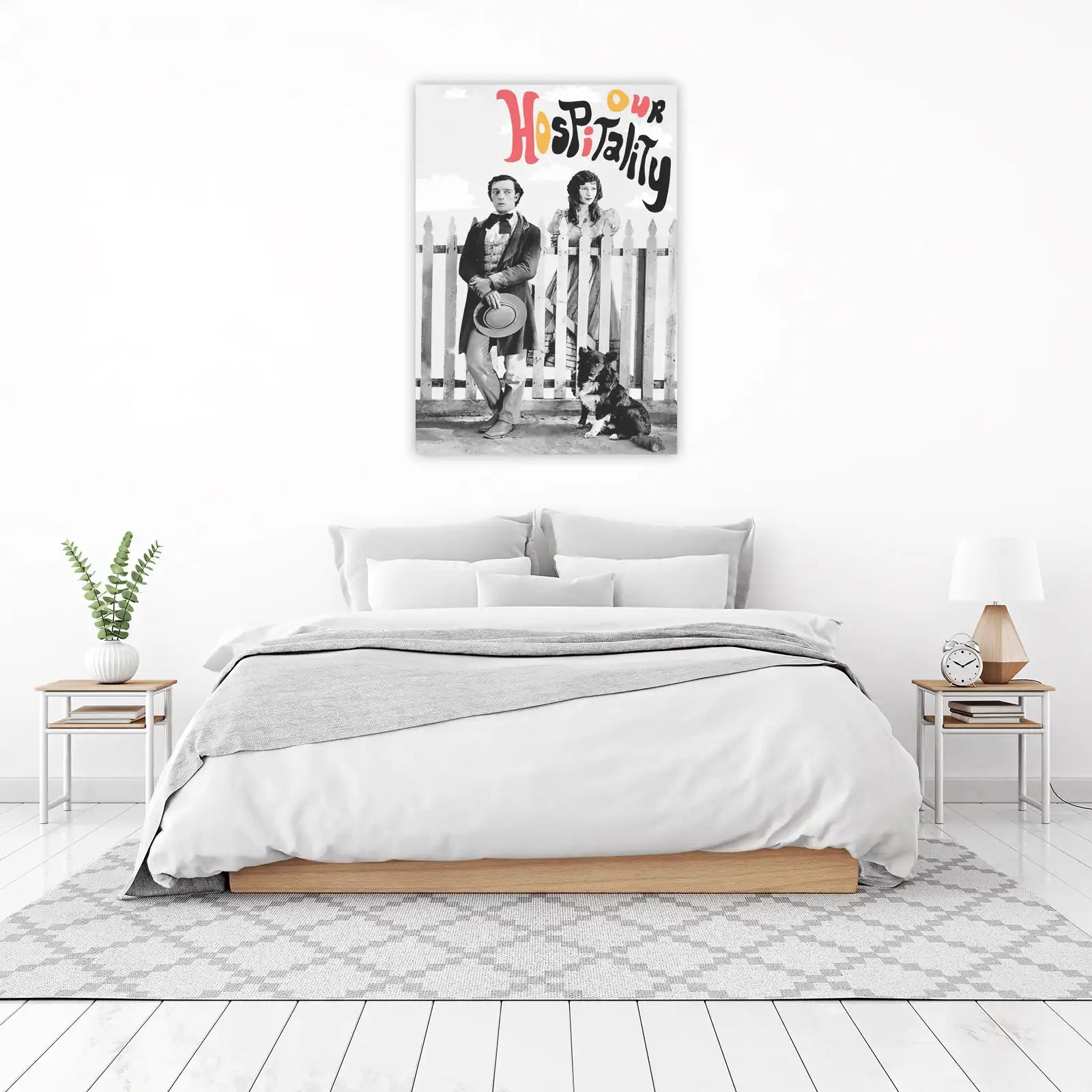 Vintage Buster Keaton "Our Hospitality" Wall Art
