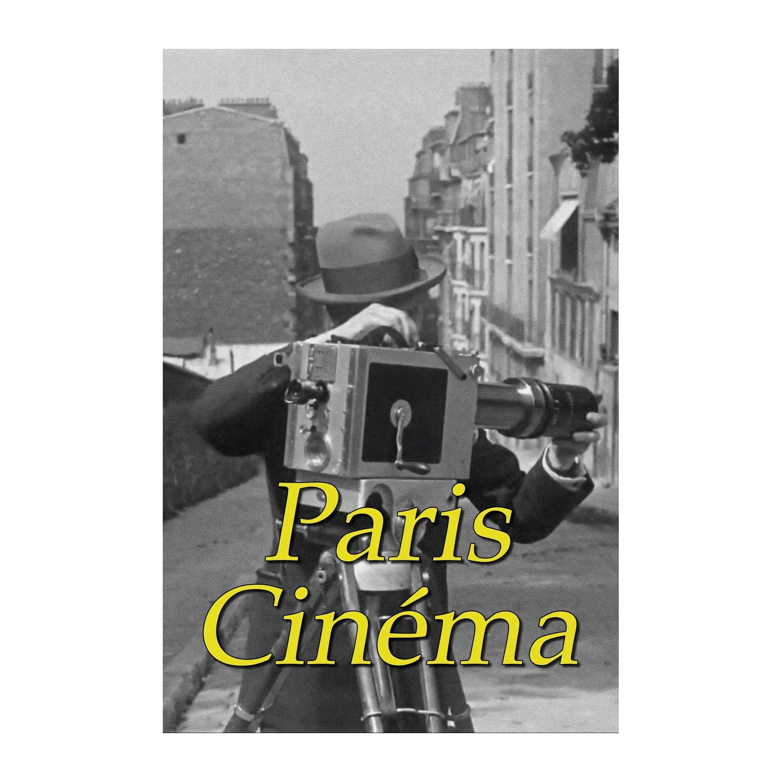 Vintage Paris Cinema Camera Wall Art