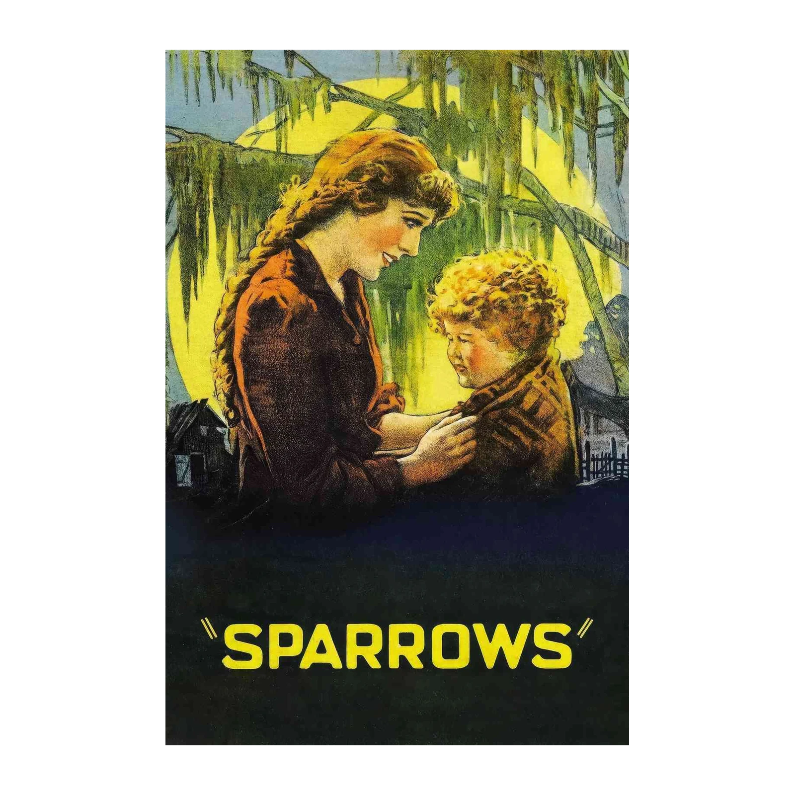Vintage Sparrows Movie Poster Wall Art