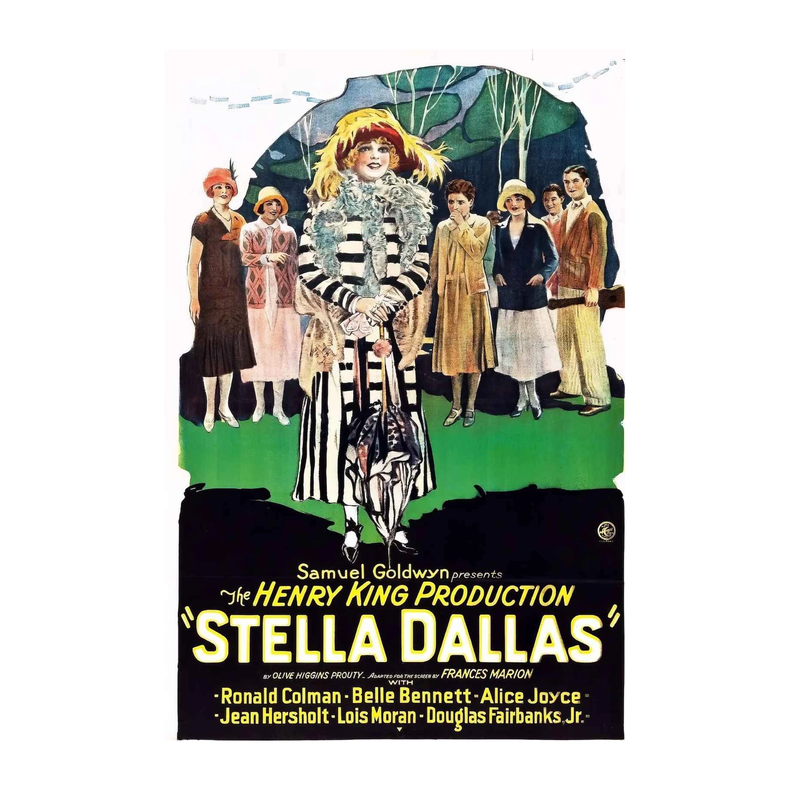 Vintage Stella Dallas Movie Poster Wall Art