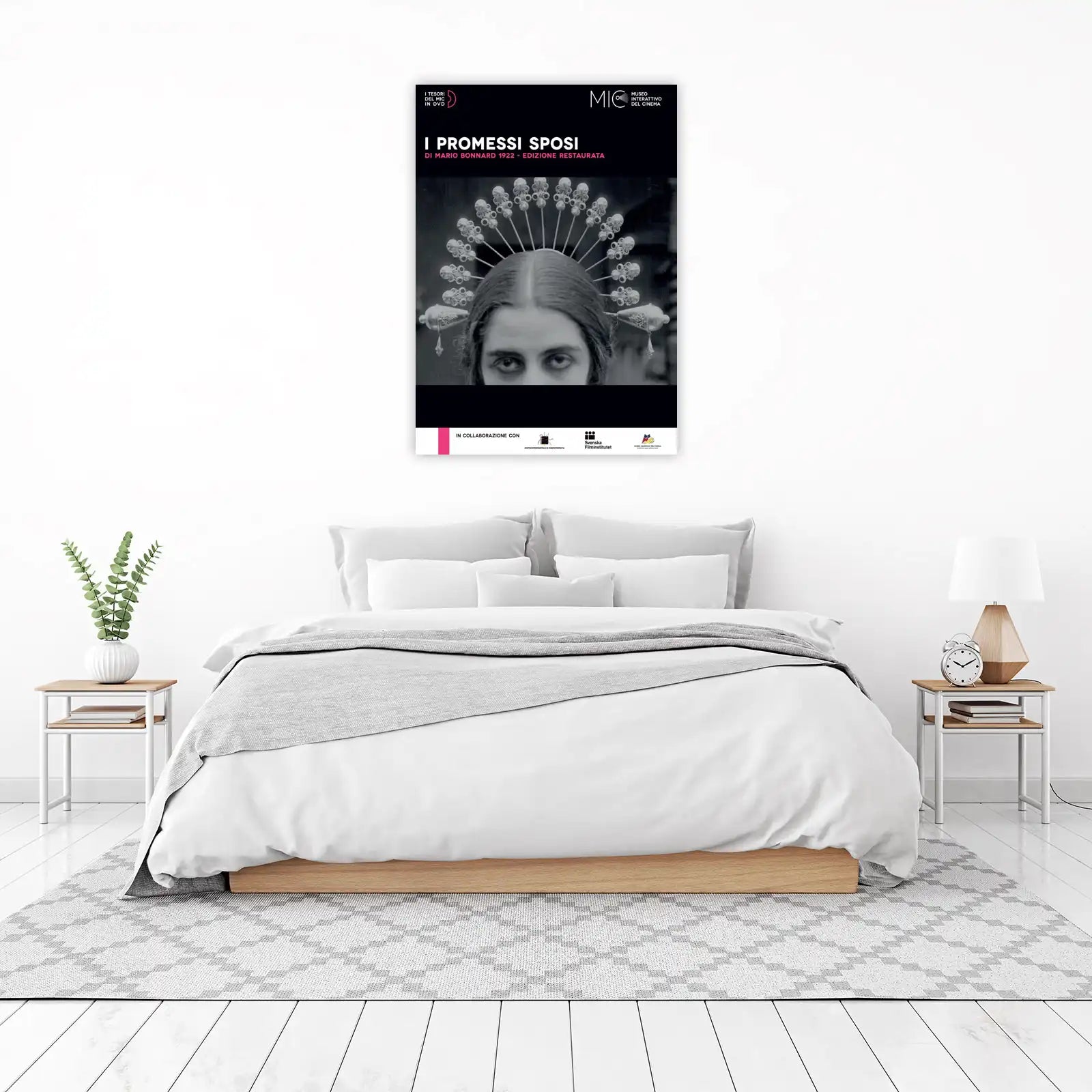 I Promessi Sposi 1922 Vintage Film Poster Wall Art