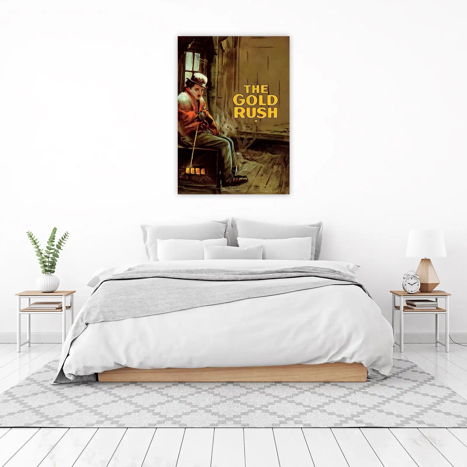 Charlie Chaplin Gold Rush Movie Poster Wall Art