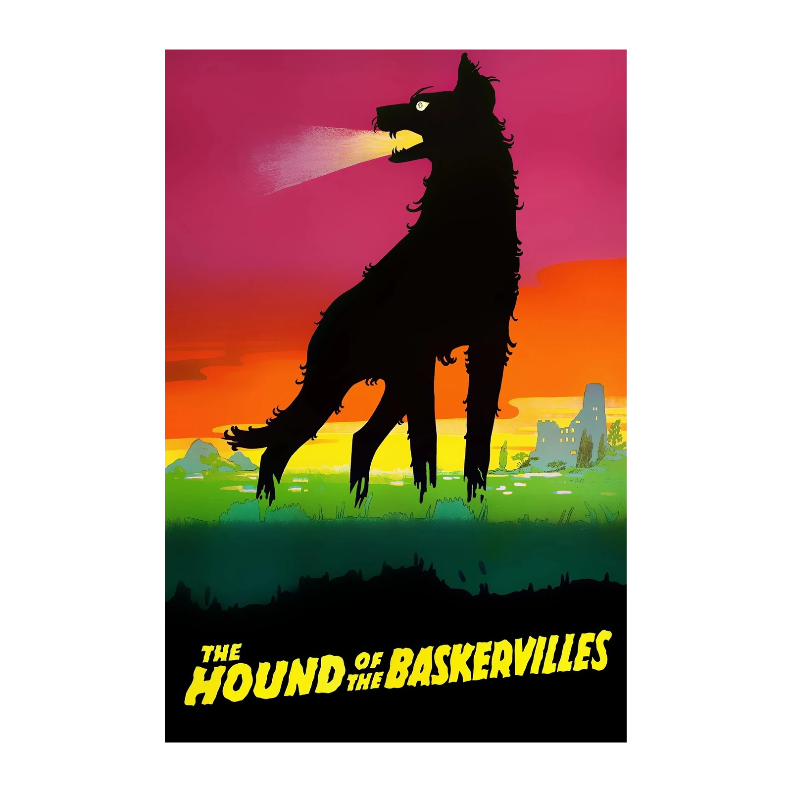 Hound of the Baskervilles Poster Wall Art