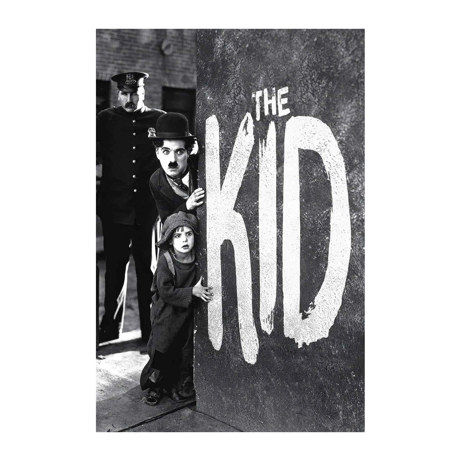 Charlie Chaplin The Kid Vintage Movie Poster Wall Art