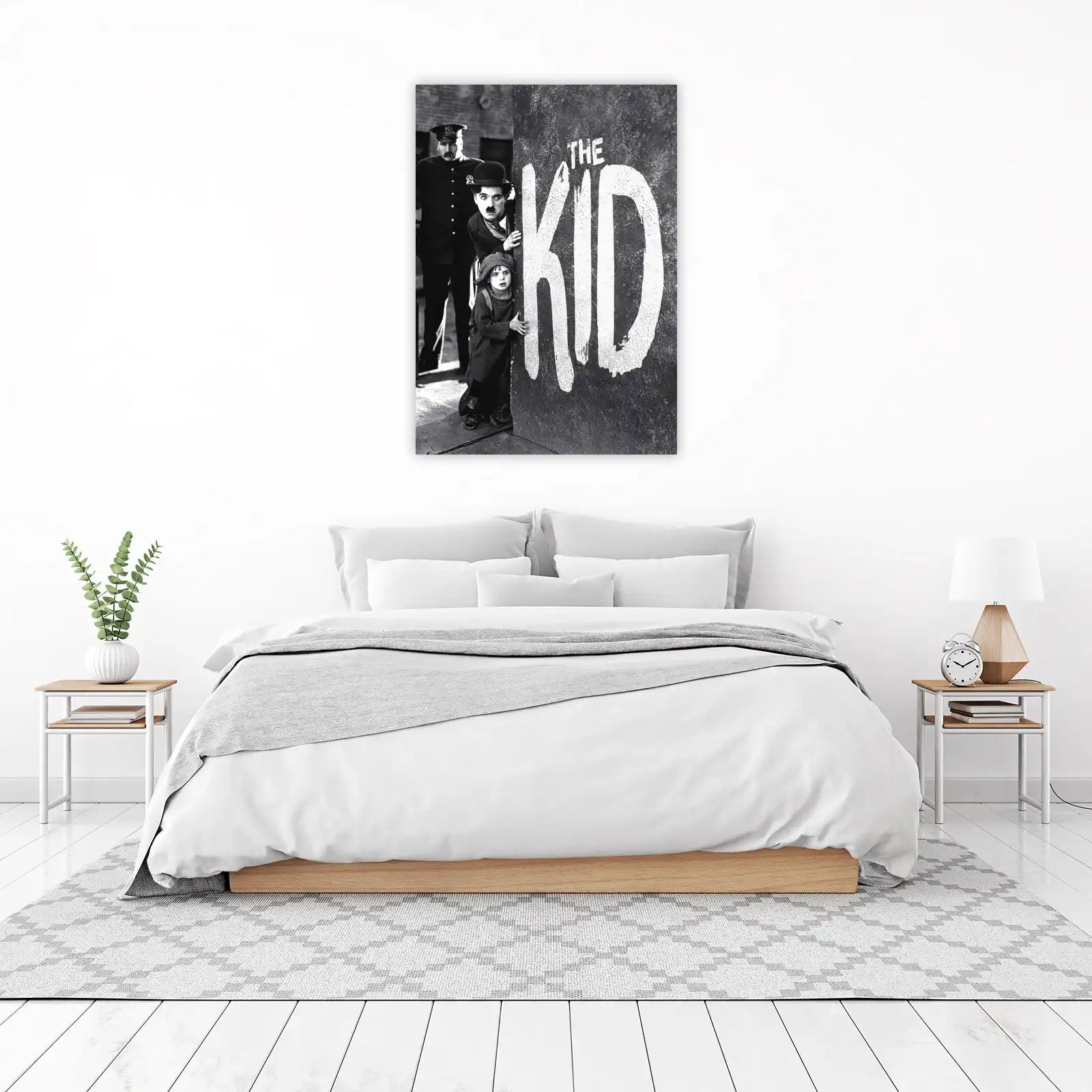 Charlie Chaplin The Kid Vintage Movie Poster Wall Art