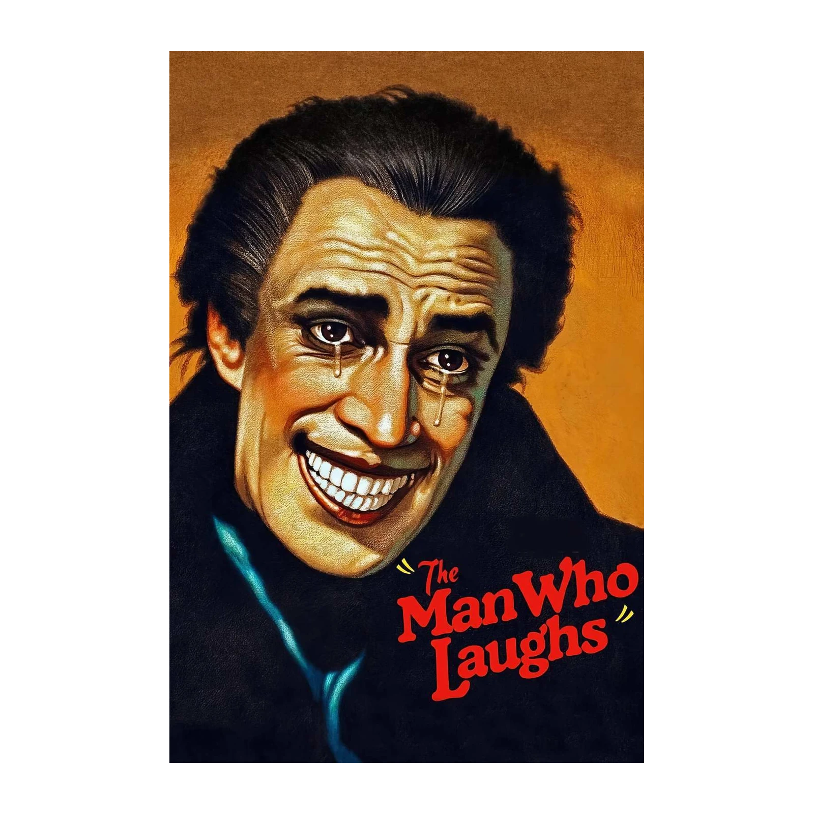 Haunting Grin Man Who Laughs Wall Art