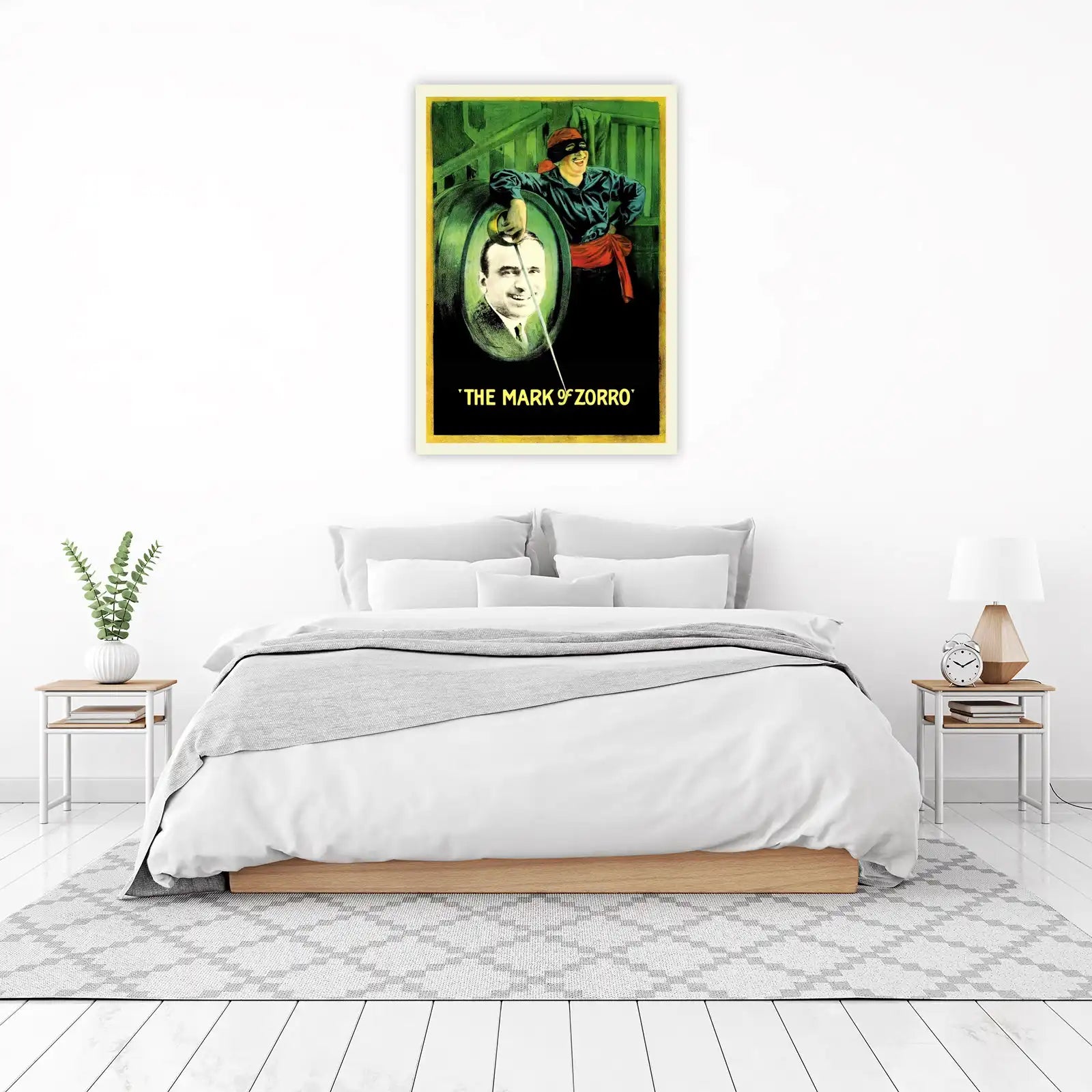 The Mark of Zorro Vintage Movie Poster Wall Art