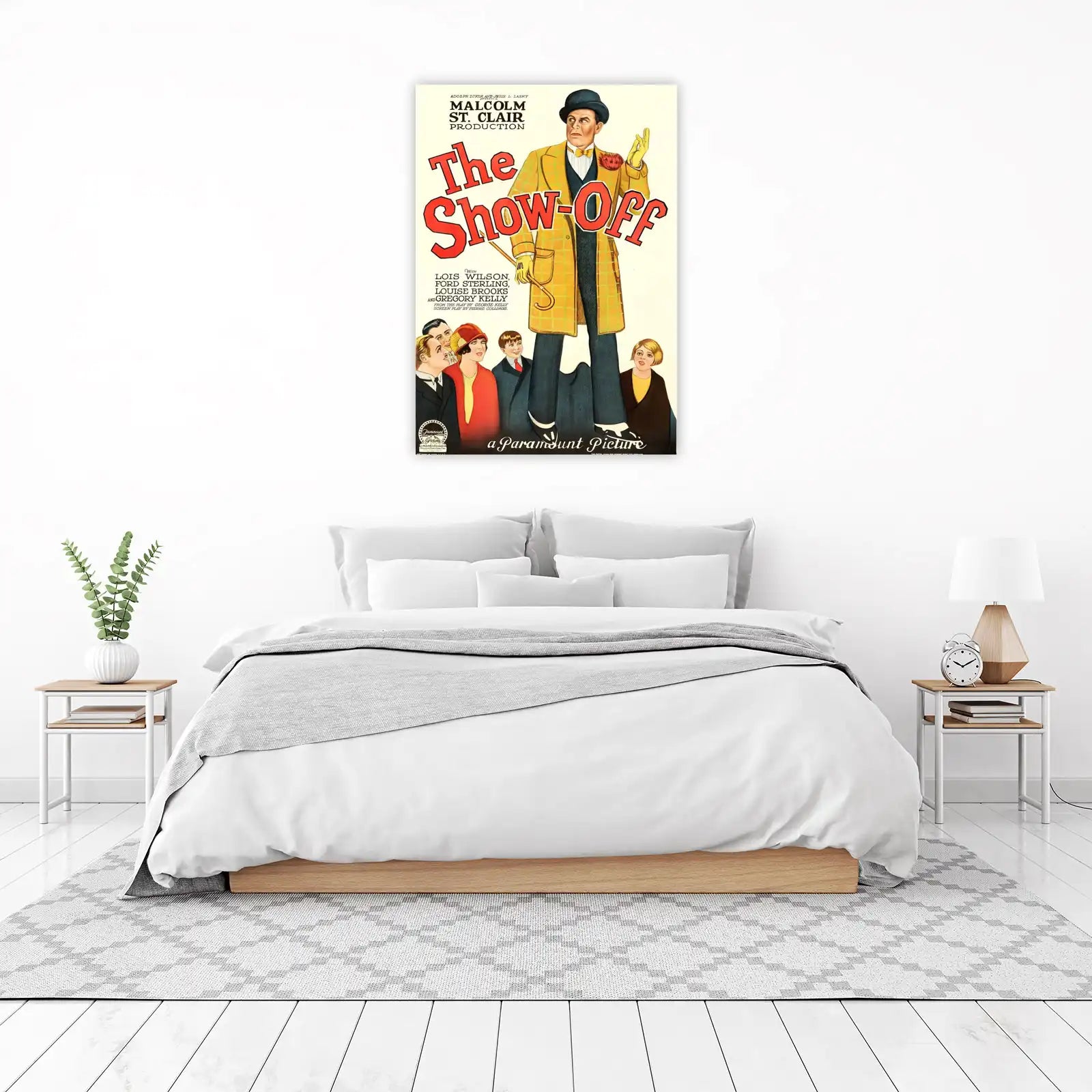 Vintage "The Show-Off" Movie Poster Wall Art