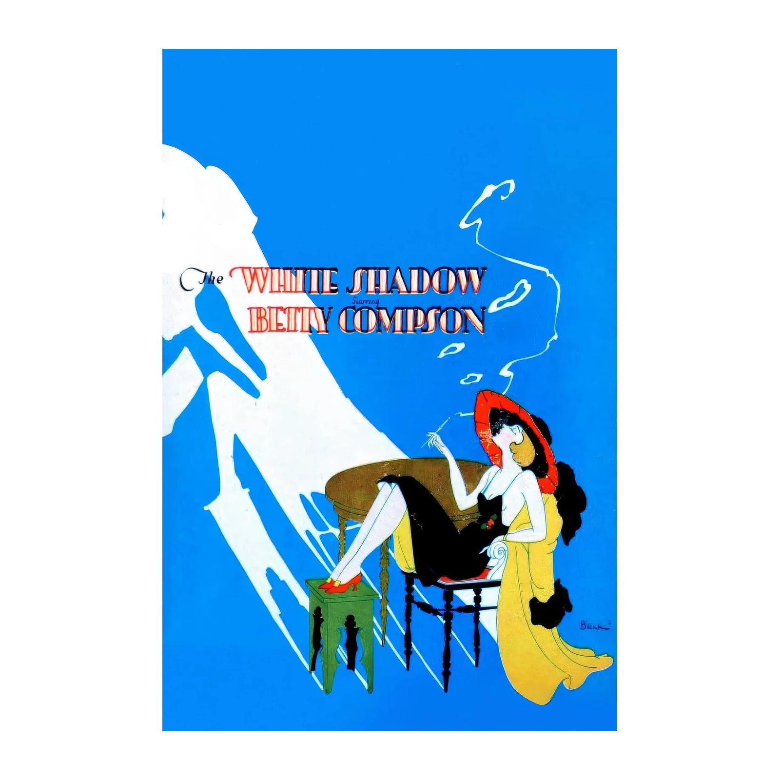 Vintage Film Poster: Betty Compson Wall Art