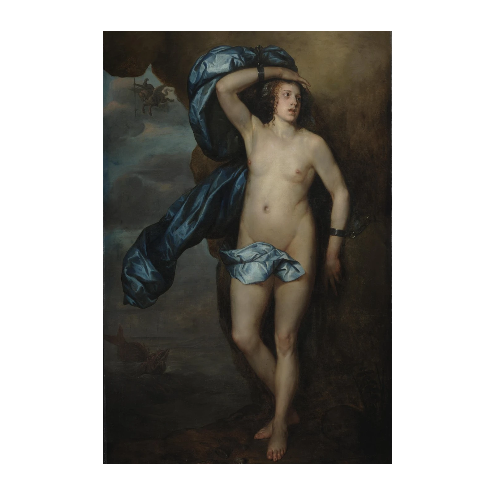 Andromeda Chained Baroque Wall Art
