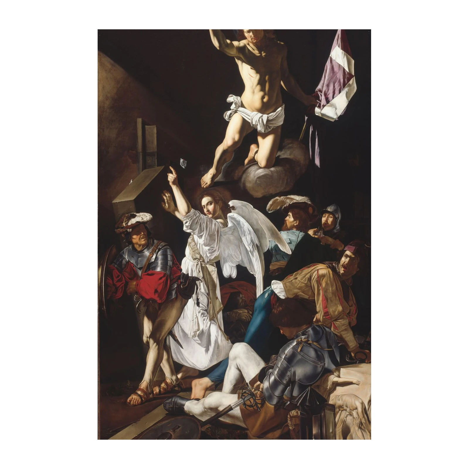 Resurrection of Christ Baroque Wall Art