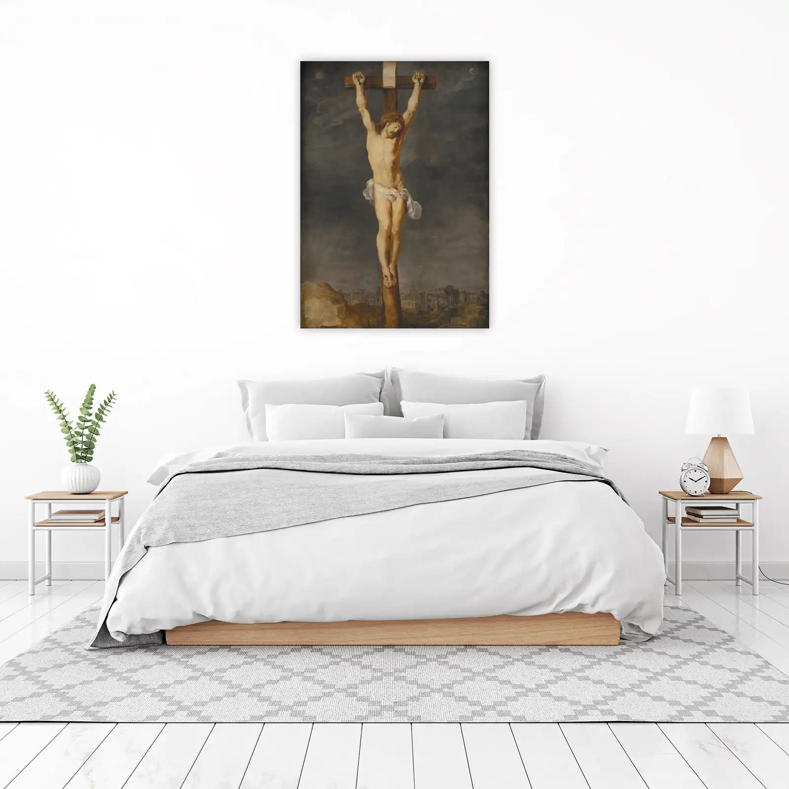 Crucifixion of Christ Religious Wall Art