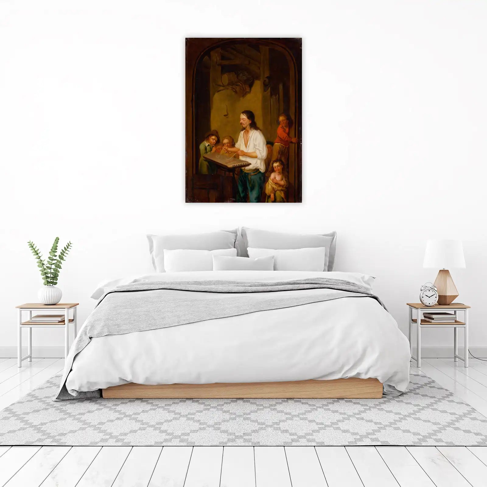 Vintage Music Scene Wall Art