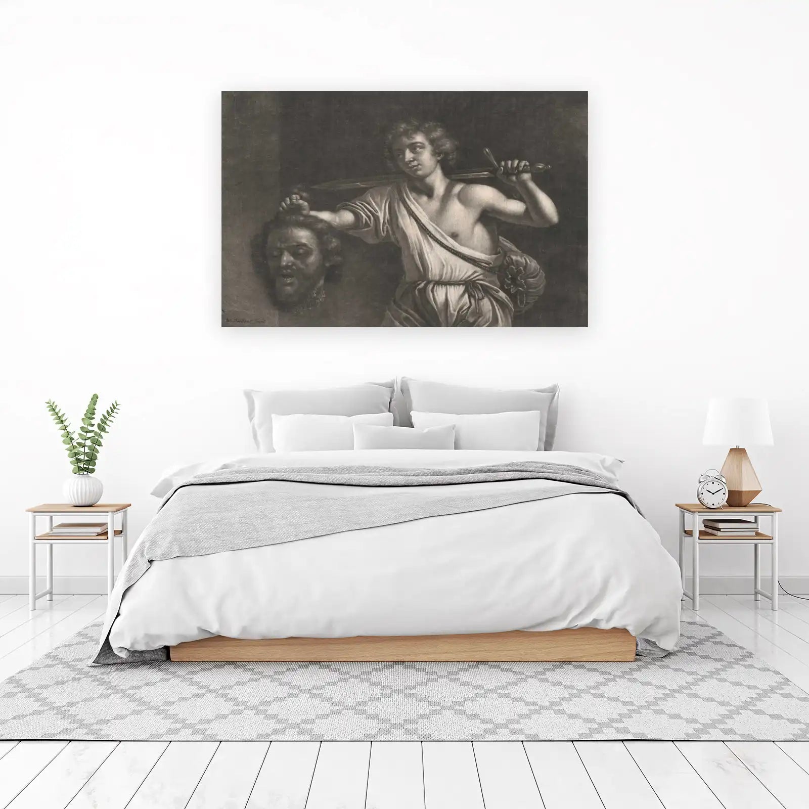 David and Goliath Heroic Wall Art