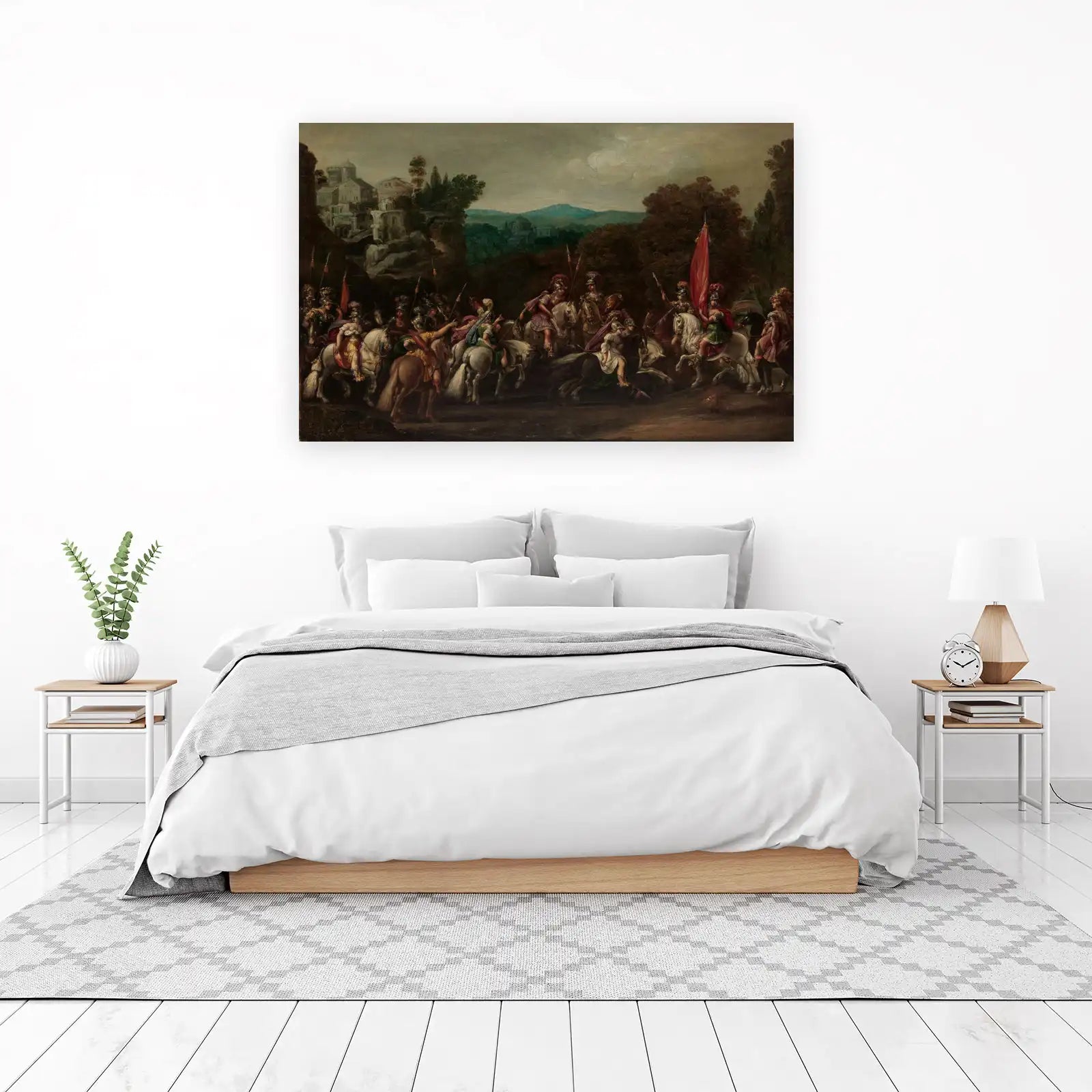 Historical Cavalry Grand Scene Wall Art