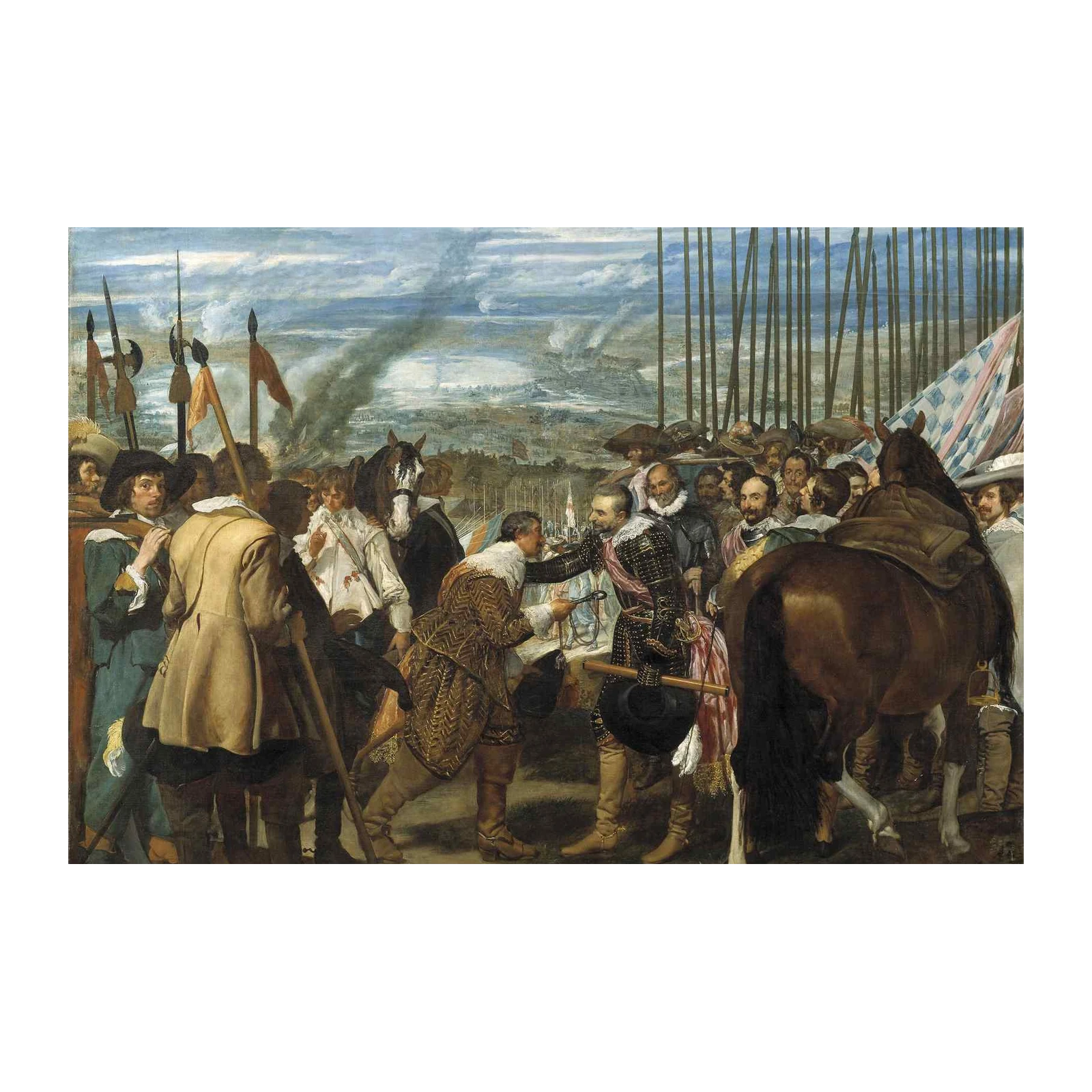 The Surrender of Breda Historic Battle Wall Art