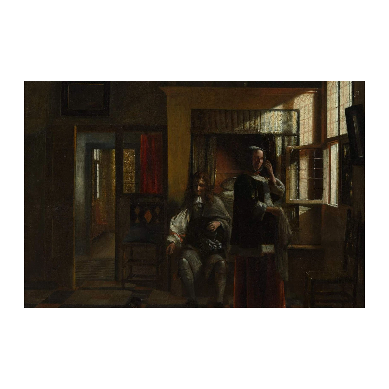 Dutch Golden Age Scene Wall Art