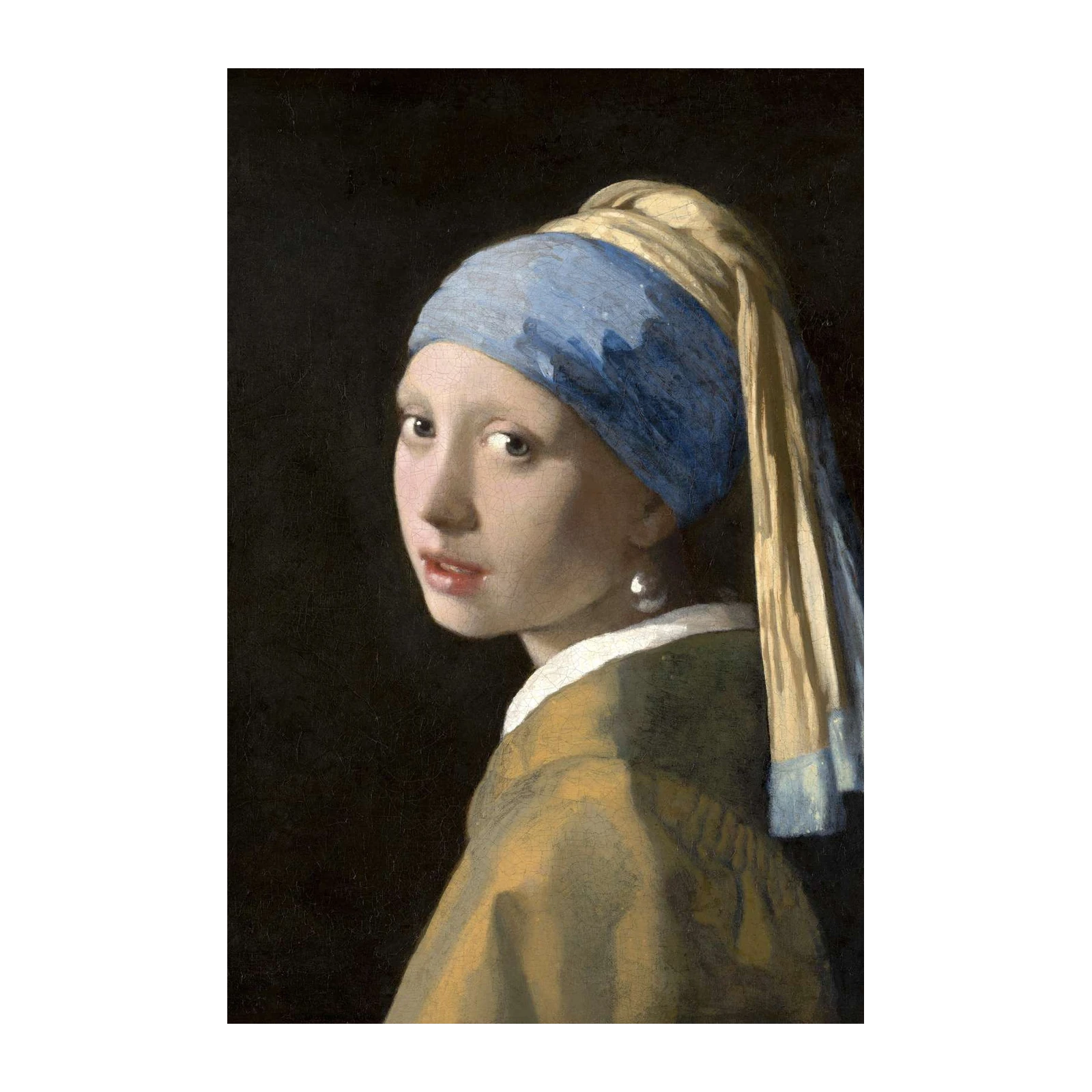 Vermeer's Girl with a Pearl Earring Wall Art