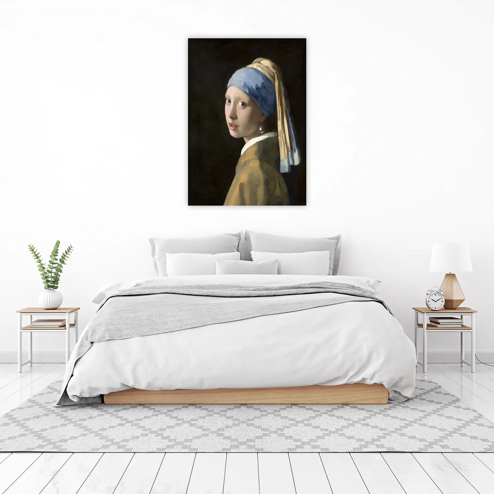 Vermeer's Girl with a Pearl Earring Wall Art