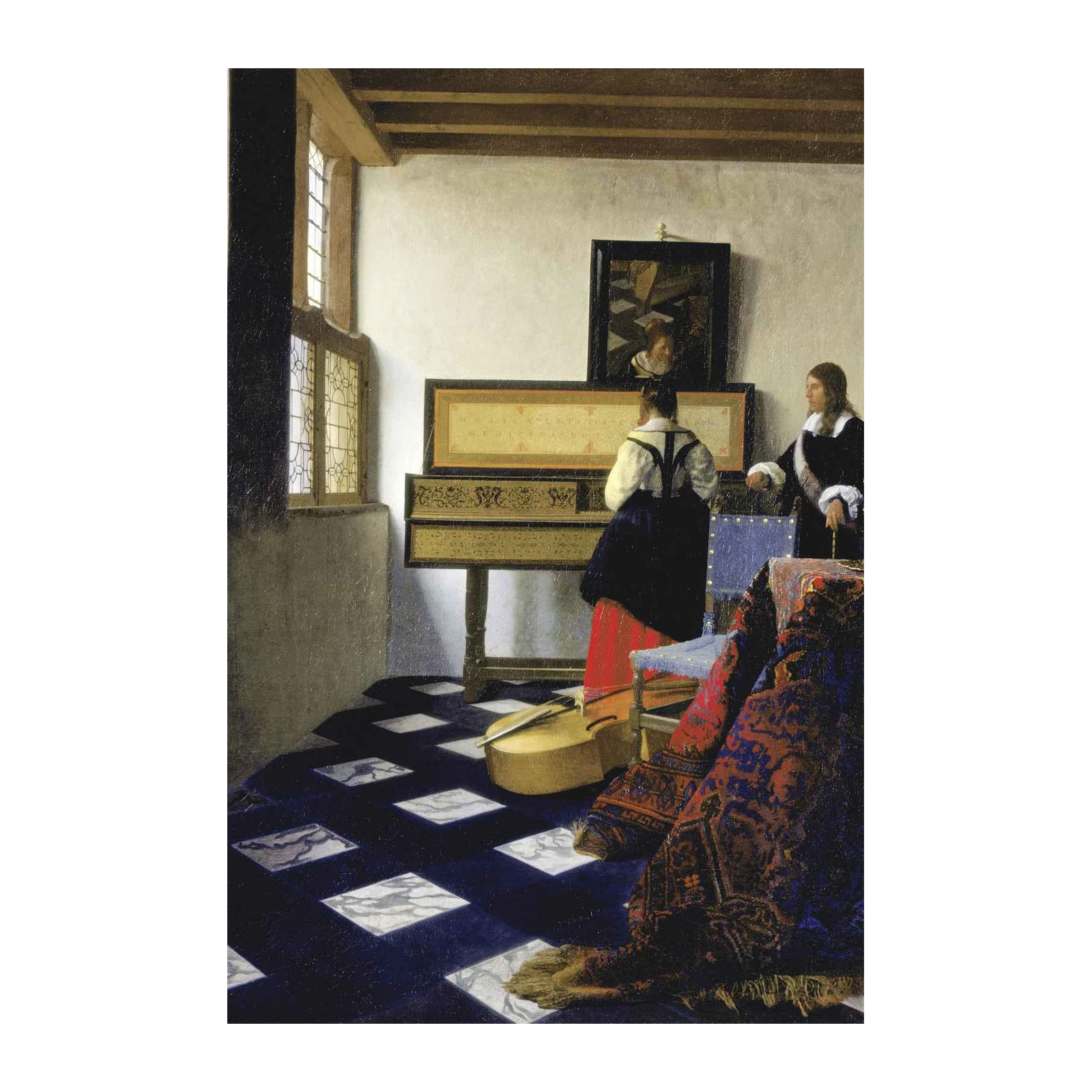 The Concert Vermeer Masterpiece Wall Art